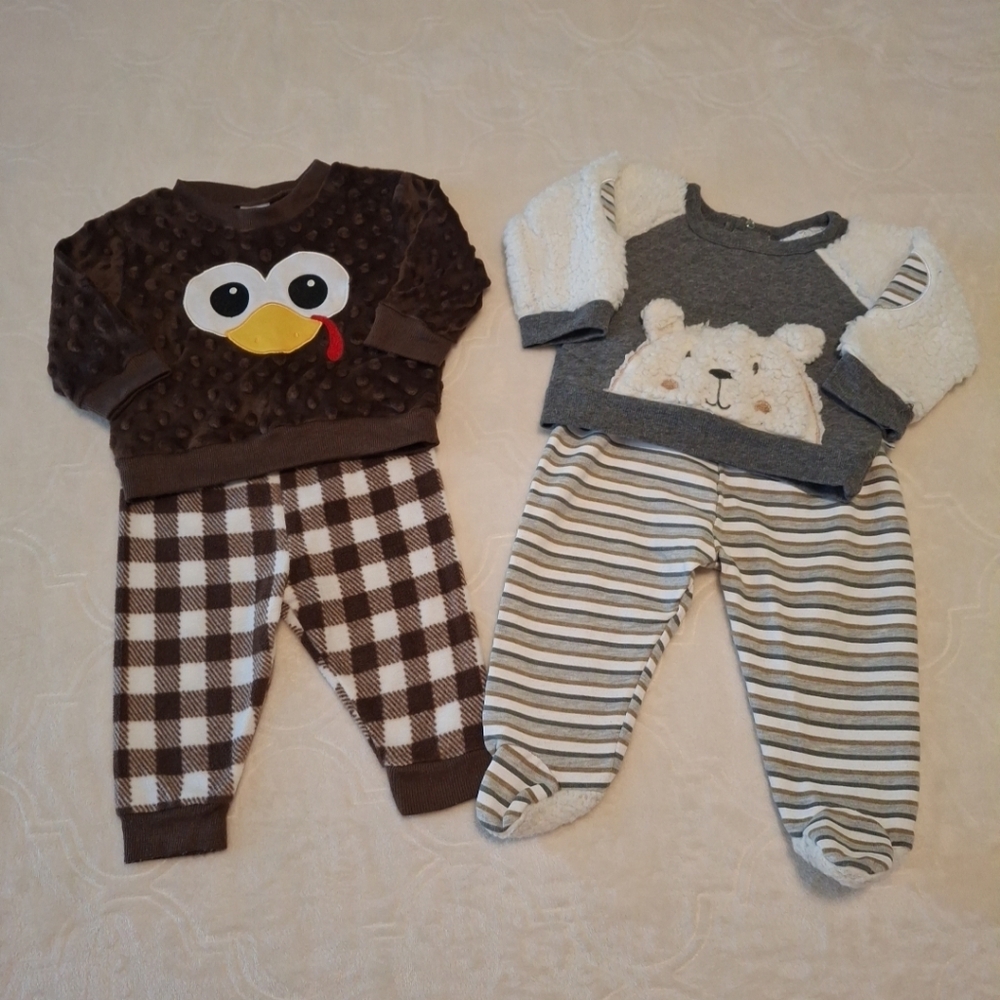Cute Animal Print Baby Outfits